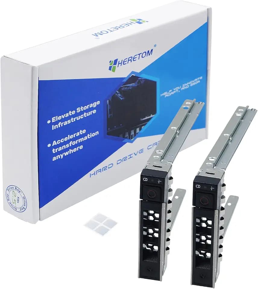 2-Pack Hard Drive Tray Caddy 2.5" Hard Drive Bracket 0DXD9H DXD9H SSD Mount