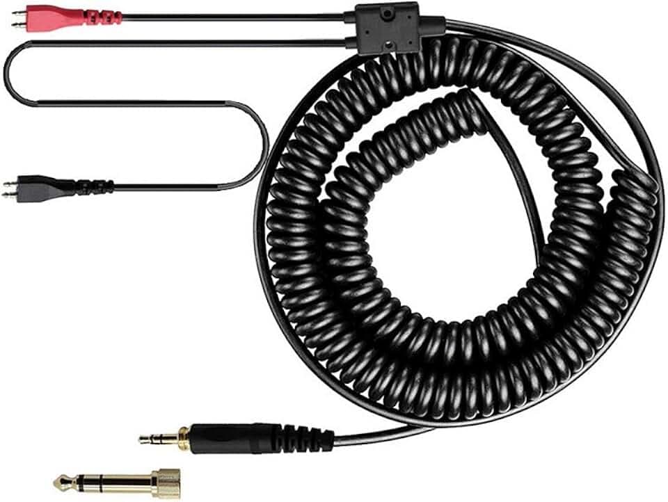 Ersatz-Spiralkabel für Sennheiser HD25 HD25sp HD560 HD540 HD480 HD430 414 HD 250 Kopfhörer