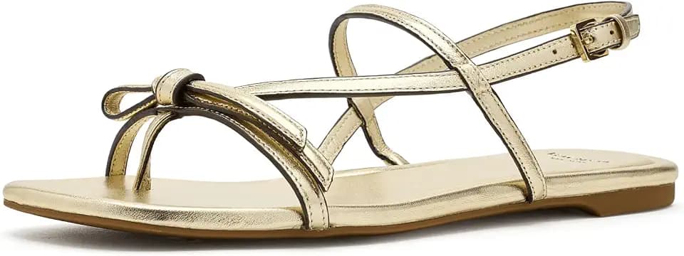 kate spade new york Loop Smooth Leather Flat Sandal