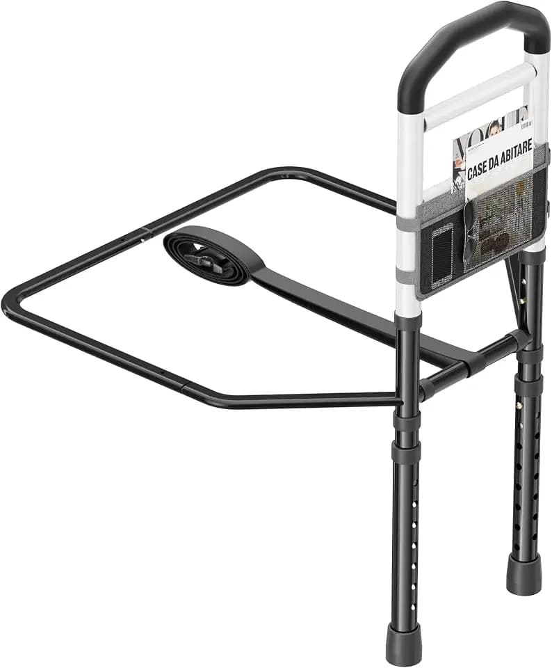 HOMLAND Bed Rails for Elderly Adults Safety, Stability with Wider Base