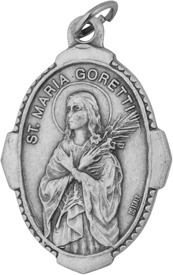 Venerare Traditional Catholic Saint Medal (Saint Maria Goretti)