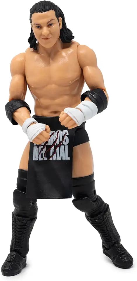 Boss Fight Studio Hijo del Perro Aguayo, Legends of Lucha Libre Fanaticos Collectible Action Figure – Highly Articulated Figurine with Authentic, Detailed Sculpting, and Custom Blister Card – 1:12