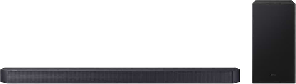 Samsung HW-Q610GF Q-Series 3.1.2-Kanal-Soundbar für Fernseher, TV-Lautsprecher mit kabellosem 6,5"-Subwoofer, Dolby Atmos und DTS:X, Q-Symphony, Game Mode Pro