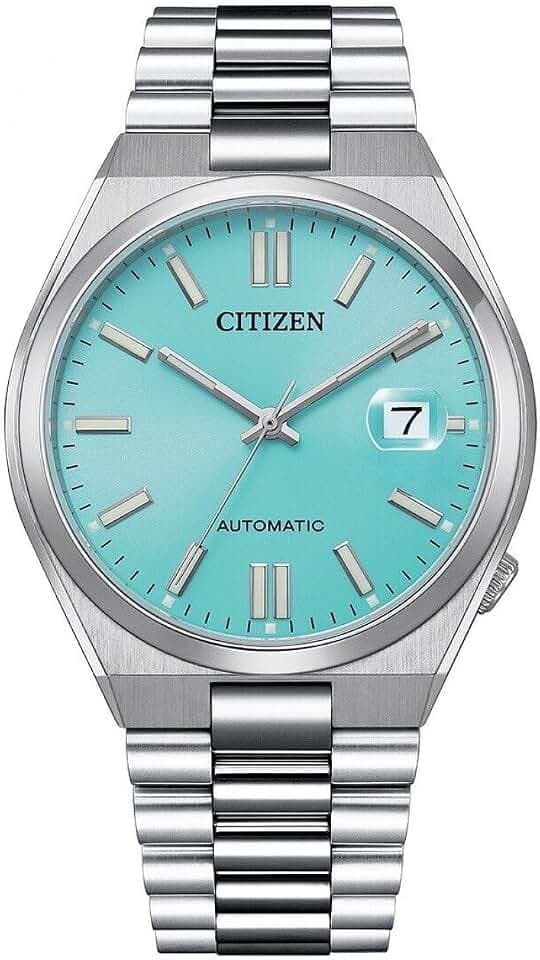 Citizen Automatikuhr NJ0151-88M Edelstahl blau