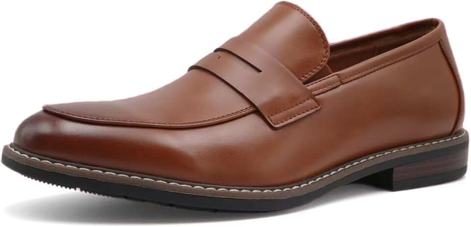 Klassischer Moc-Toe Penny Loafer für Herren
