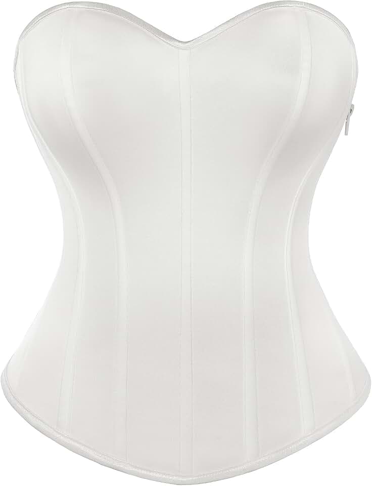 SCARLET DARKNESS Damen Renaissance Korsett Herzausschnitt Top