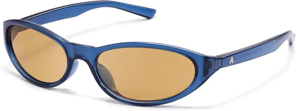 Appassal Retro Y2K Wrap Around Oval Sunglasses AP3741