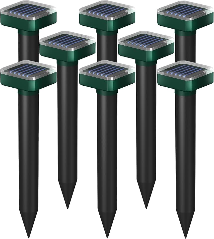 Deer Repellent Devices, Sonic & Solar-Powered Outdoor Deer Deterrent
