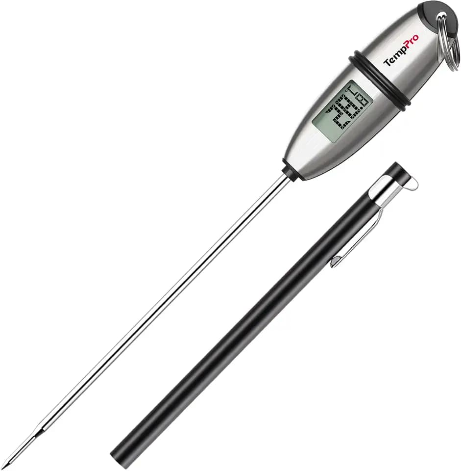 TempPro Digitales Fleischthermometer Bratenthermometer Thermometer Kochen