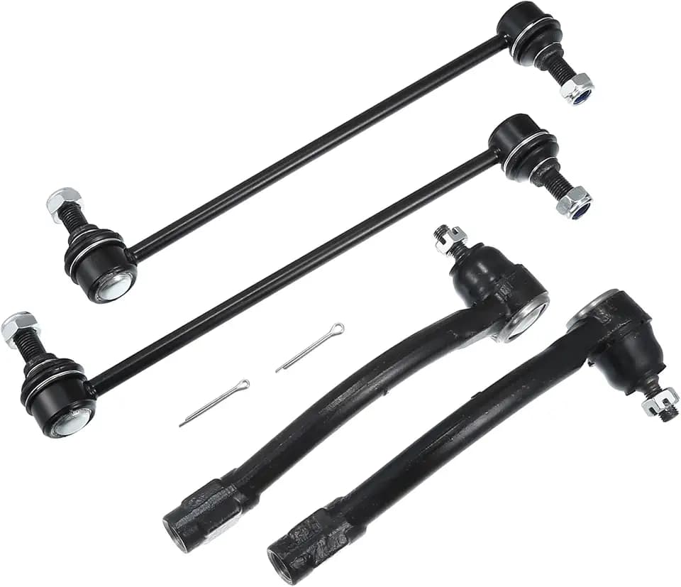 X AUTOHAUX 4x Front Sway Bar Tie Rod Lower Ball Joint for Hyundai Elantra