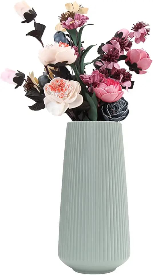 Kunststoff Vase,Imitation Keramik Blumenvasen,Nordic Blumenvasen