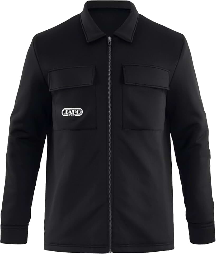 JAKO Hemdjacke Wardrobe – für einen lässigen Retro-Stil mit modernem Komfort, bestehend aus recyceltem Polyester