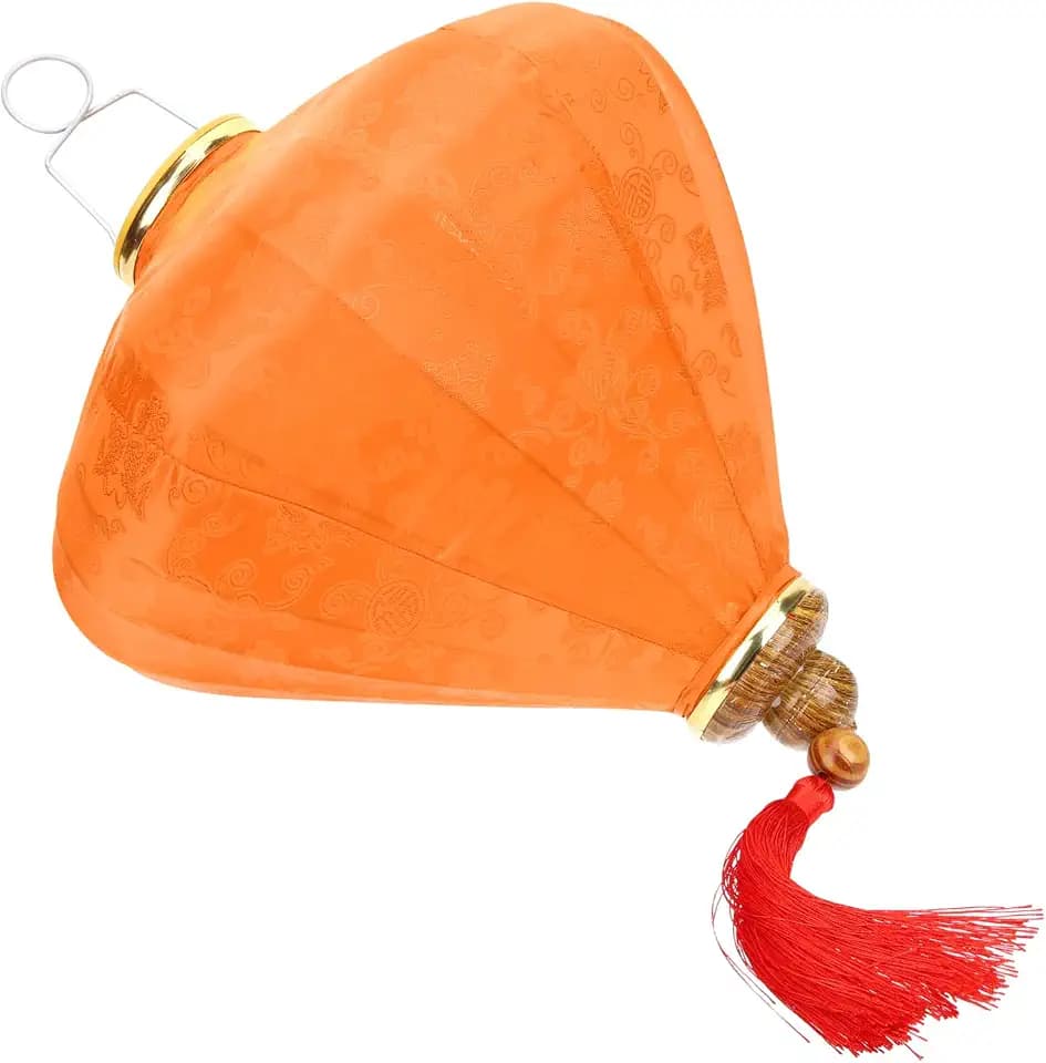 Alipis Vietnamese Lantern Water Drop Hanging Lantern for Wedding Garden Party Yard Trees Ceilings Windows Tents Indoor Outdoor Decor 25.98 X 13.77 X 13.77 in