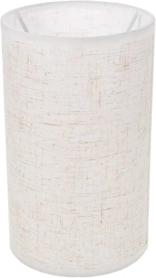 ARTIBETTER Small Drum Lampshade E27 Linen Fabric Light Cover Replacement for Table and Floor Lamps 4.72X7.86 Inch Indoor Light Accessory