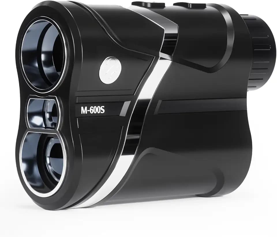 GLXY Golf Entfernungsmesser mit Slope, 1200Yards Aufladbar Golf Rangefinder mit Flag-Lock und Vibration, Scan Modus, Entfernungsmesser mit 7X Vergrößerung