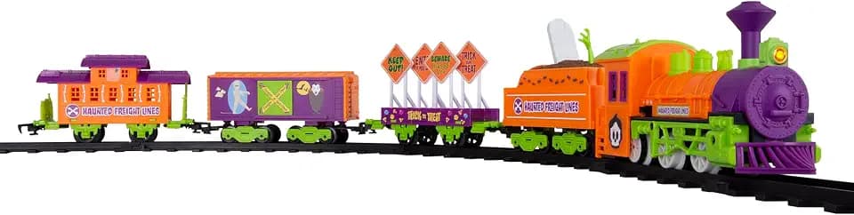 Lionel Halloween Haunted Freight Mini Ready-to-Play Battery Train Set