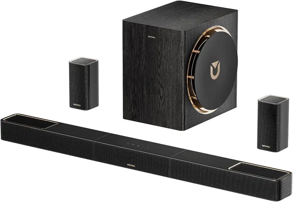 ULTIMEA Skywave X50 5.1.4ch Wireless Surround Sound System for TV, Soundbar