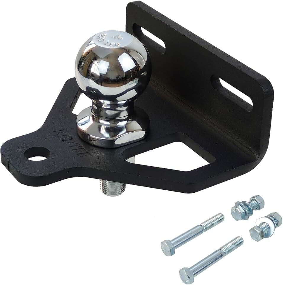 Zero Turn Lawn Mower Trailer Hitch with 2 inch Hitch Ball