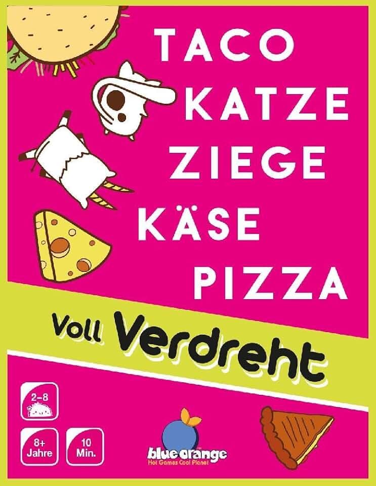 blue orange, Taco Katze Ziege Käse Pizza: Voll Verdreht, Partyspiel