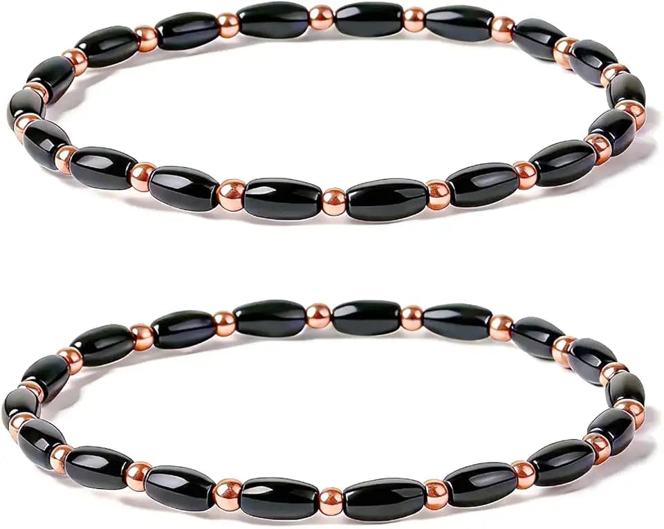 Magnetic Therapy Anklet Copper Magnetic Anklets for Women Magnet Better for Family, Birthday, Anniversay, Pulsera De Cobre Para Mujer for Parents