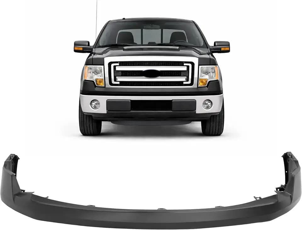 ALMULOO Front Bumper Upper Cover Compatible with 2009-2014 F-150