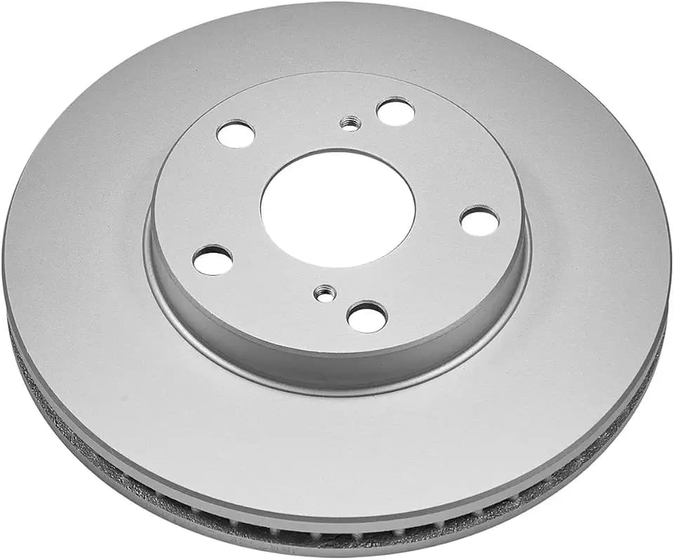 Power Stop JBR712EVC front Geomet Coated Brake Rotor For Lexus ES300 1992-2001, Toyota Avalon 1995-2004, Toyota Camry 1992-2006, Toyota Sienna 1998-2003, Toyota Solara 1999-2003 [Model Specific]