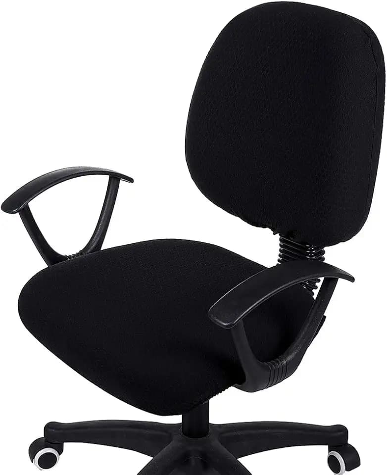 Smiry Office Computer Chair Covers for Desk Rotating Chair Protector