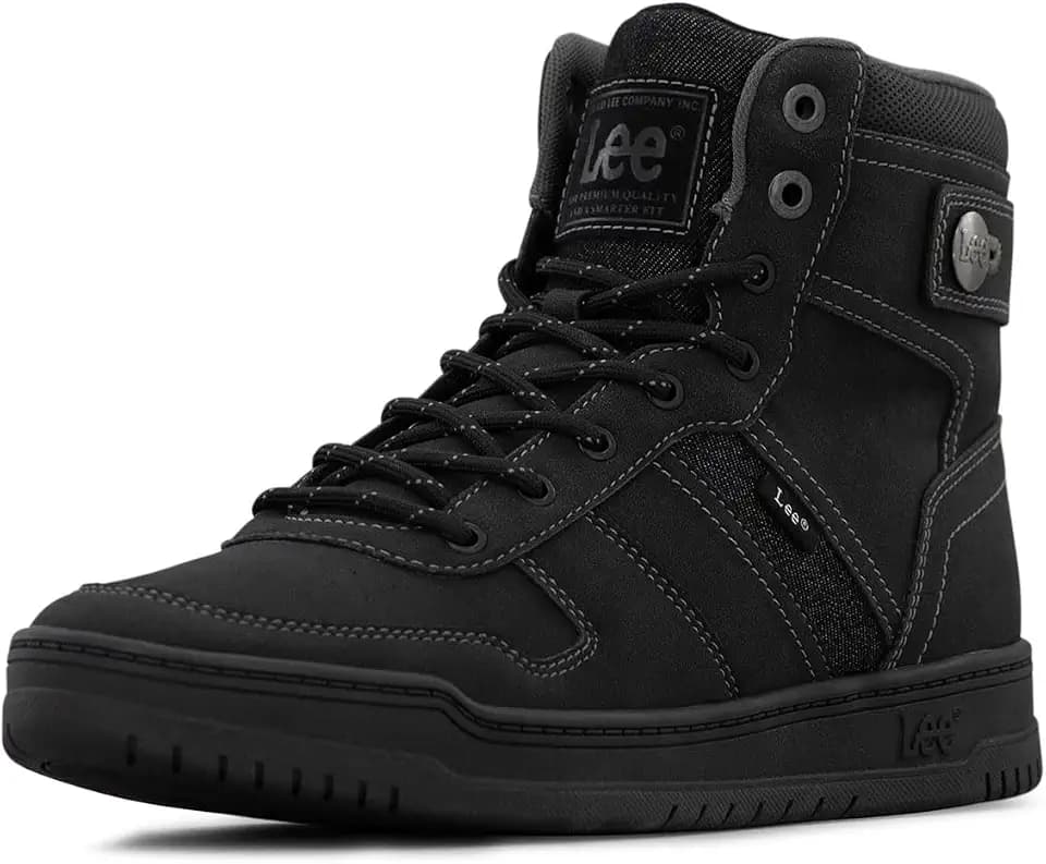 Lee Men's Noah High-Top Retro Sneaker