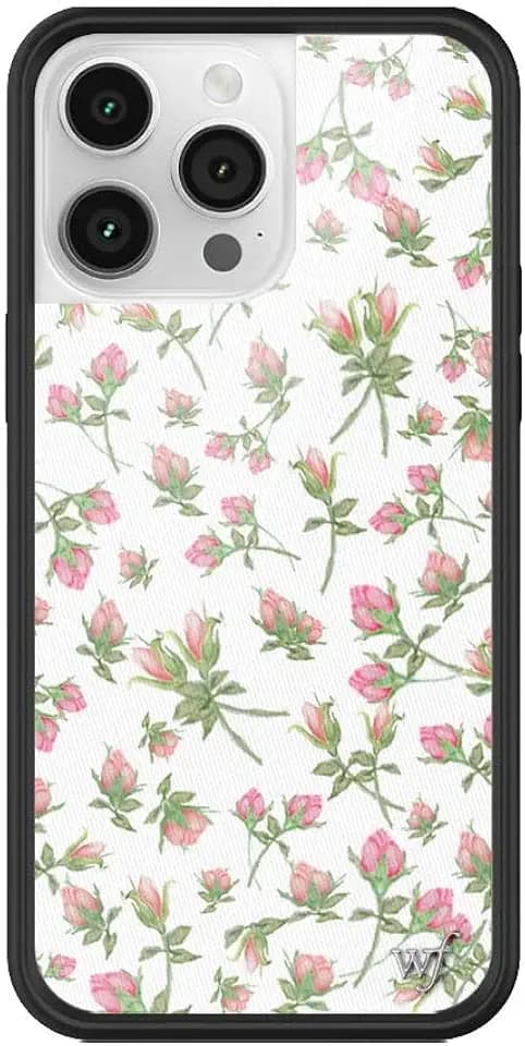 Wildflower Limited Edition Hüllen kompatibel mit iPhone 14 Pro Max – Pink Posie Rosie