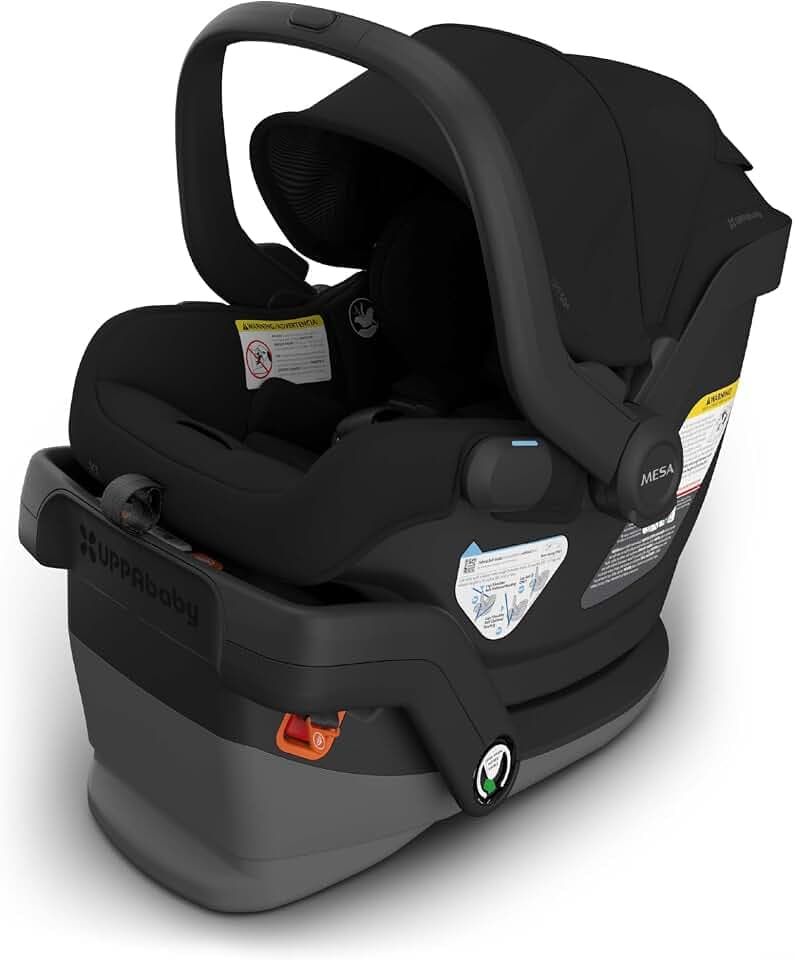 UPPAbaby Mesa V3 Infant Car Seat with Base, Insert & SmartSecure - James