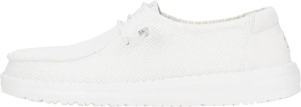 HEYDUDE Women's Wendy Stretch Sox Slip On Loafer | Stretch Mesh Shoe