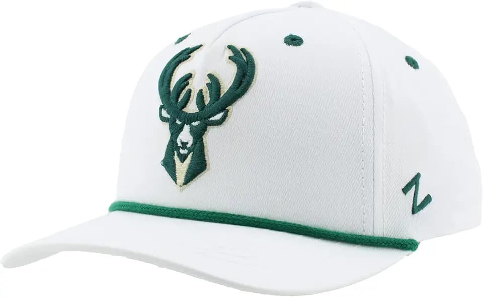 ZHATS NBA Unisex-Adult NBA Officially Licensed Rope Hat Snapback Memento White