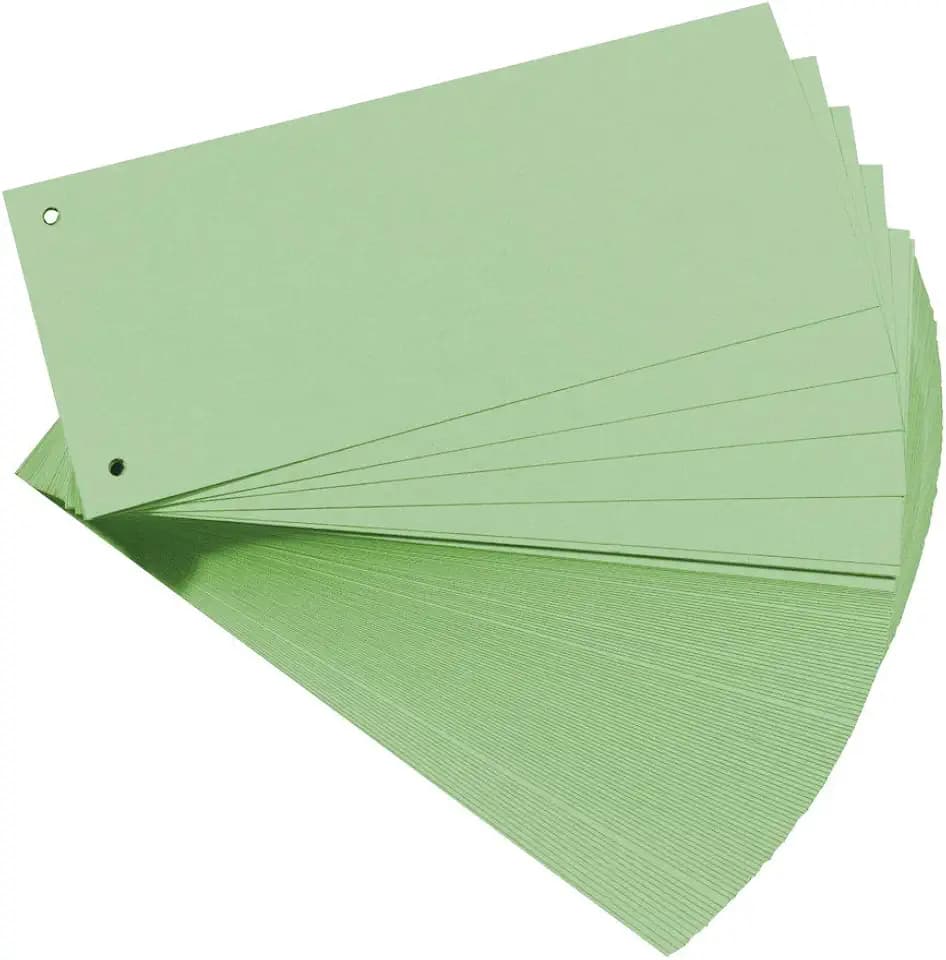 Herlitz Trennstreifen, Grün, 100 Stück