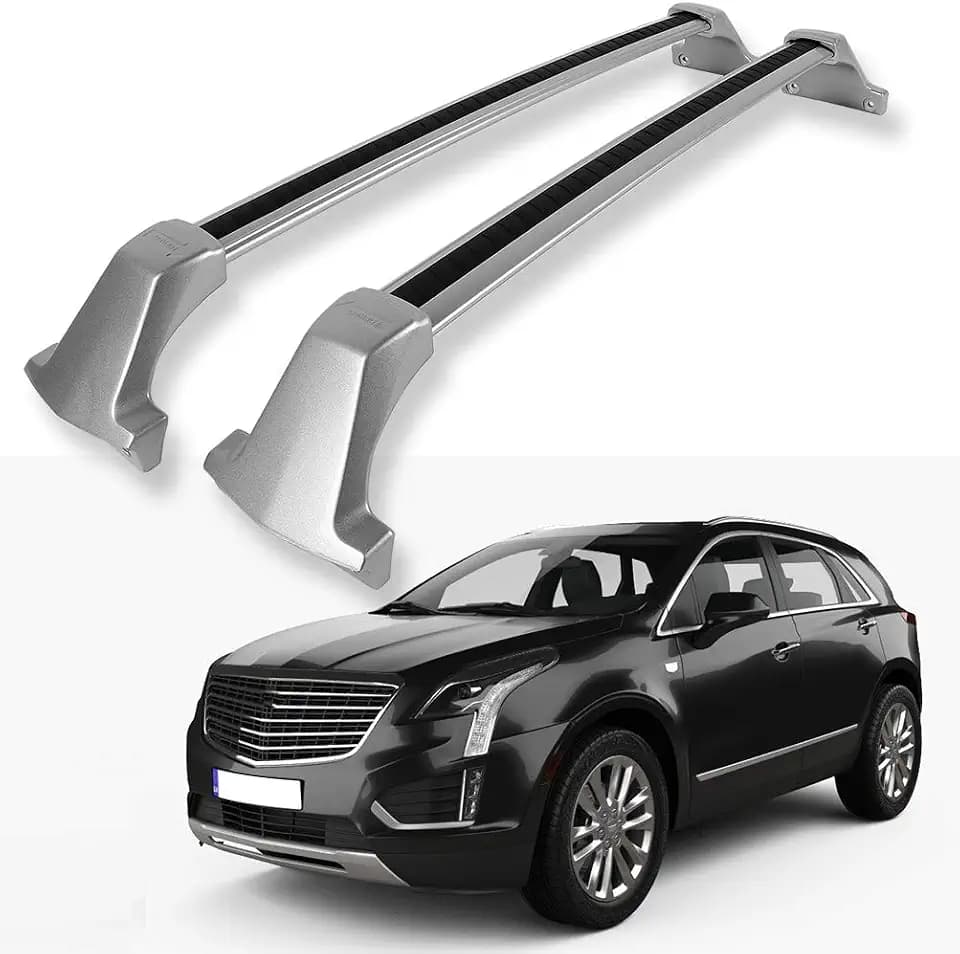 SCITOO Roof Rack crossbars Fit for Cadillac XT5 2016-2022,Cargo Carrier Kayak Rooftop Luggage Crossbar,Max Load 165LBS