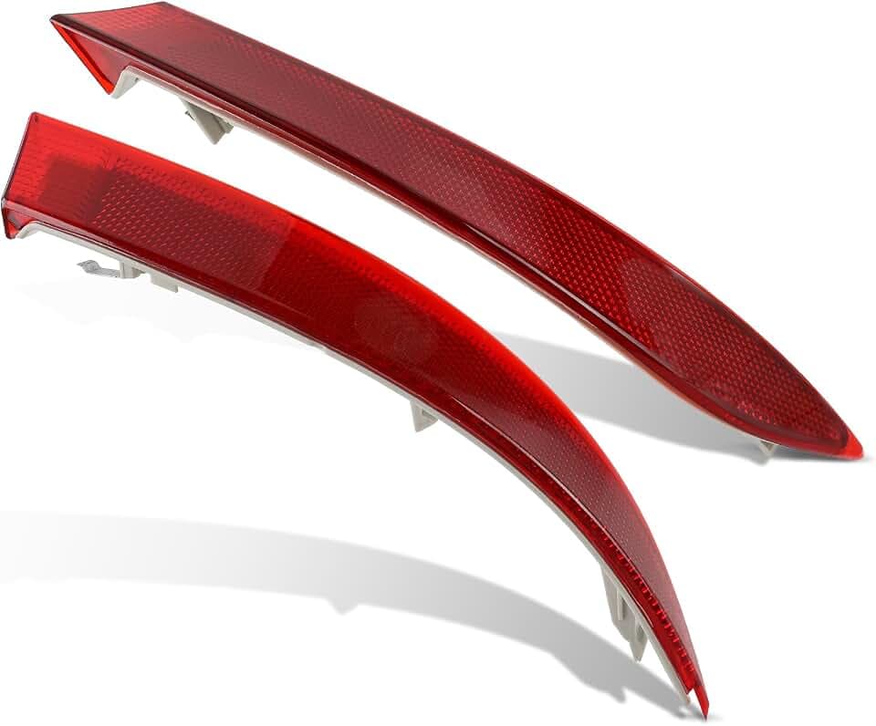 Rear Bumper Reflector Lens Cover for BMW X5 E70 LCI 2011-2013