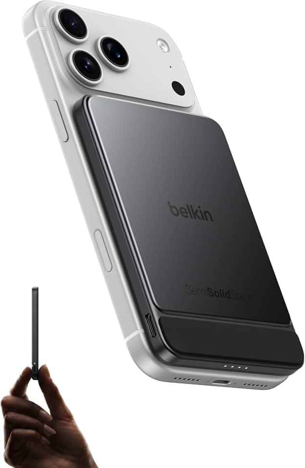 Belkin UltraCharge Pro Semi-Solid-State Magnetische Powerbank 5000mAh