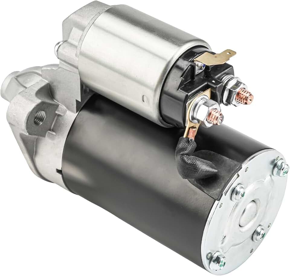 PHILTOP New Starter Motor Fit for Hyundai Kia: 2001-2010 Accent Manual, 2006-2010 Rio/Rio5 Manual (Valeo PMDD; 8-Tooth) 0.9KW 3610022805 3610022800 17827 TM000A37201 3610022810 3610026800TM000A37210