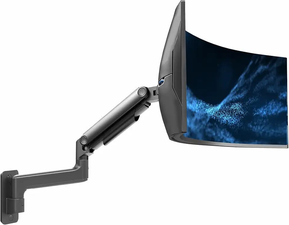 VIVO Black Single Monitor Wall Mount, Up to 40 in Screens, MOUNT-V100E
