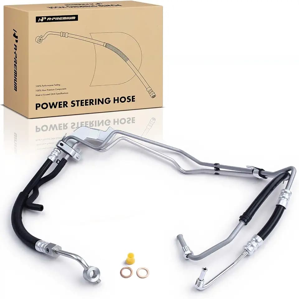 A-Premium Power Steering Pressure & Return Hose Compatible with Nissan