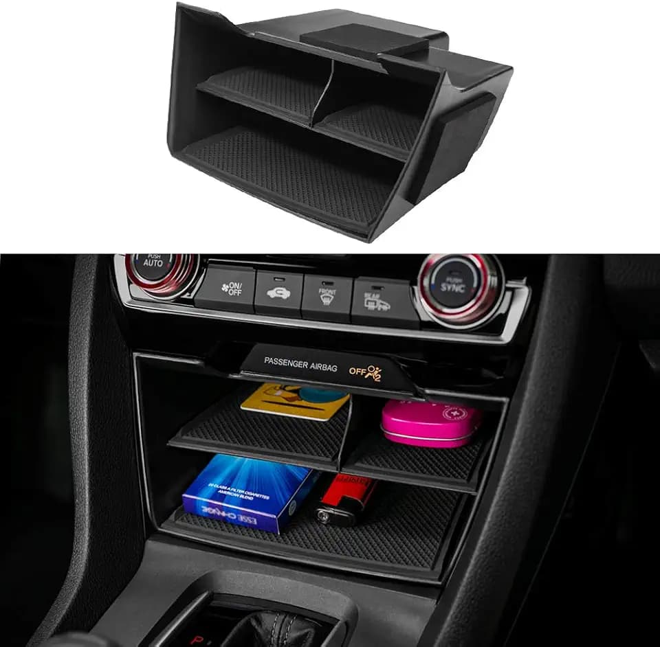 Thenice Central Console Storage Box for Honda Civic 2016-2021