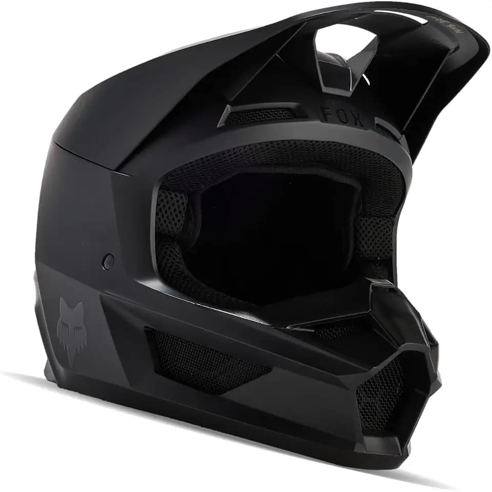 Fox Racing Unisex-Adult V Core MIPS Motocross Dirt Bike Helmet, Matte Black
