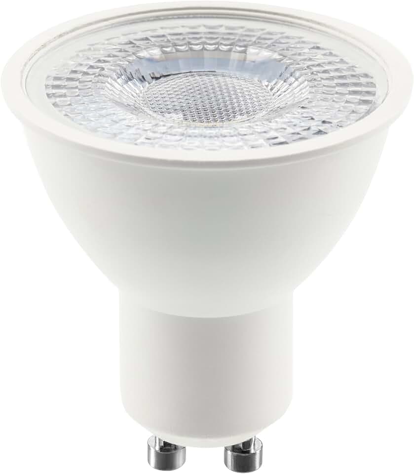 GTV LED Leuchtmittel GU10 4,9W 420lm 4000K Neutralweiß 230V 60° Abstrahlwinkel Spot Reflektorlampe
