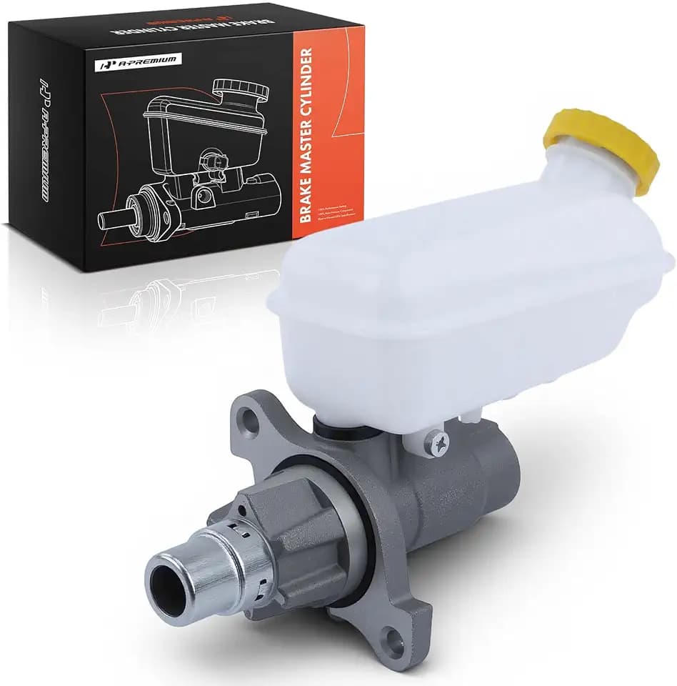 A-Premium Brake Master Cylinder with Reservoir and Sensor