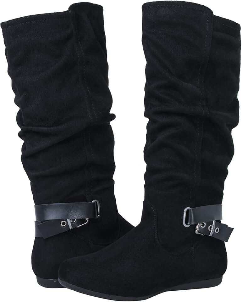 GLOBALWIN Women's 18YY30 Black Fashion Boots 7M