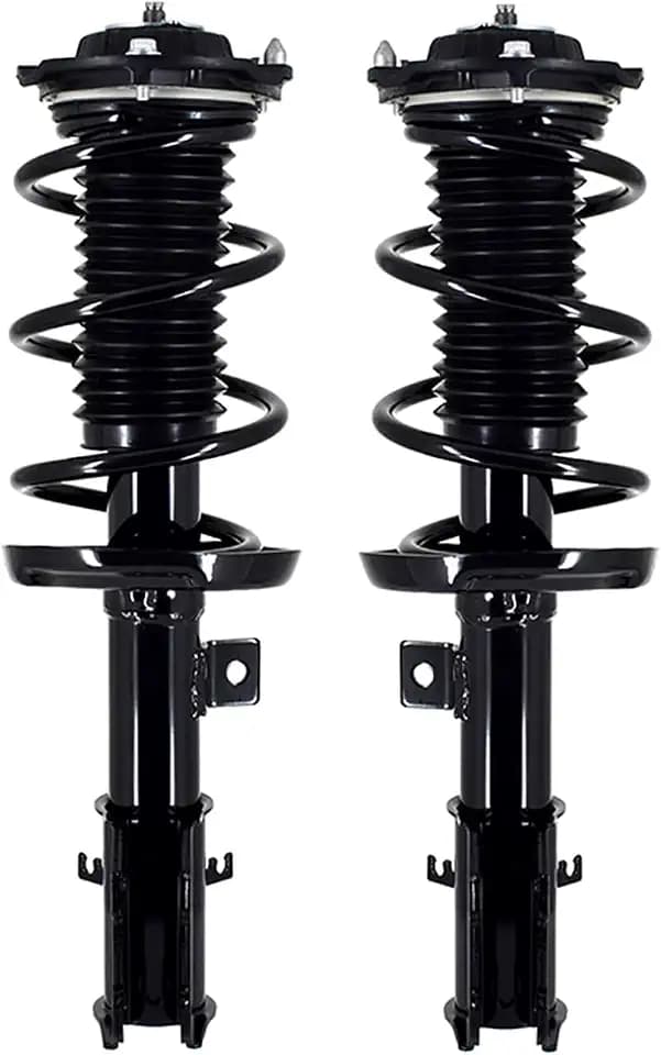 PM Auto Pair of 2 Front Left-Right Quick Complete Strut-Coil Spring Assembly Replacement For 2016-2019 Chevy Cruze L4 1.4L Turbo