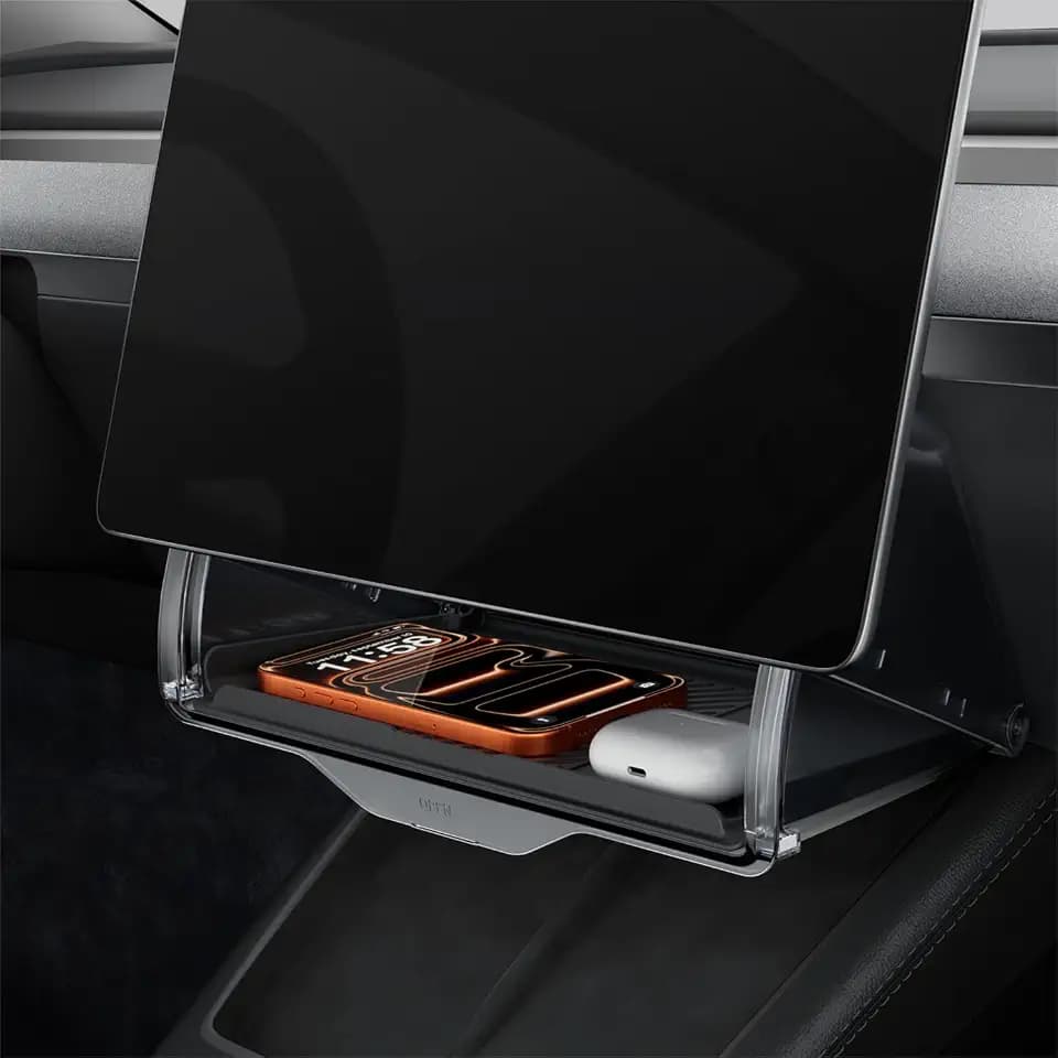 REEVAA Tesla Hidden Under-Screen Storage Box for Model Y/YL 2026-2020