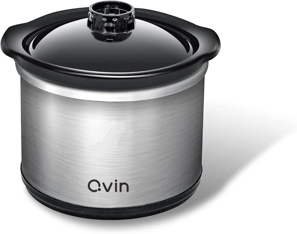 0.65 qt slow cooker warmer, fondue pot set,chocolate melting pot
