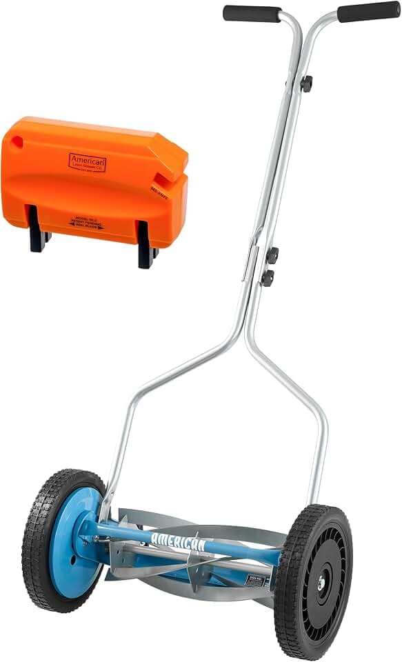 American Lawn Mower 1304-14SK2 14-Inch 5-Blade Reel Mower with Sharpener