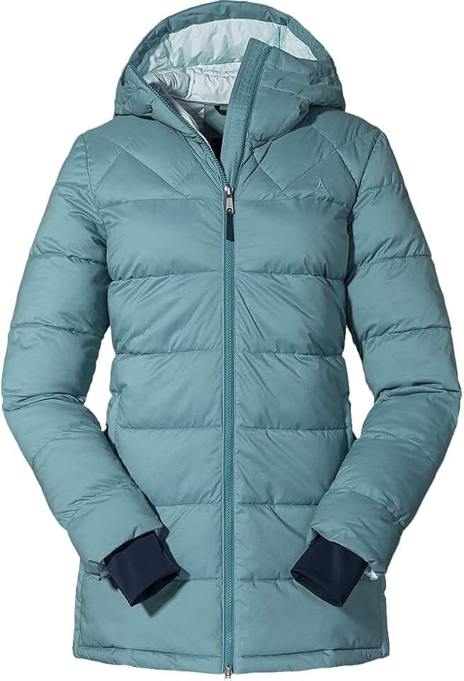 Schöffel Damen Insulated Parka Boston L, wasserabweisender, winddichter Parka, funktioneller und stylischer Wintermantel