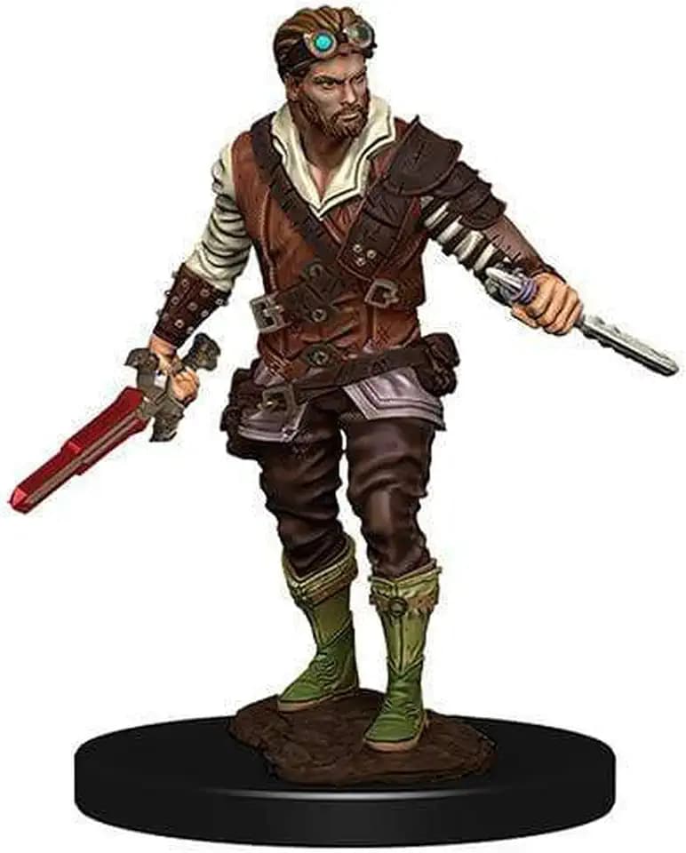 Wizkids D&D Icons of The Realms: Premium Painted Figure - Human Rogue Male (6 Units)